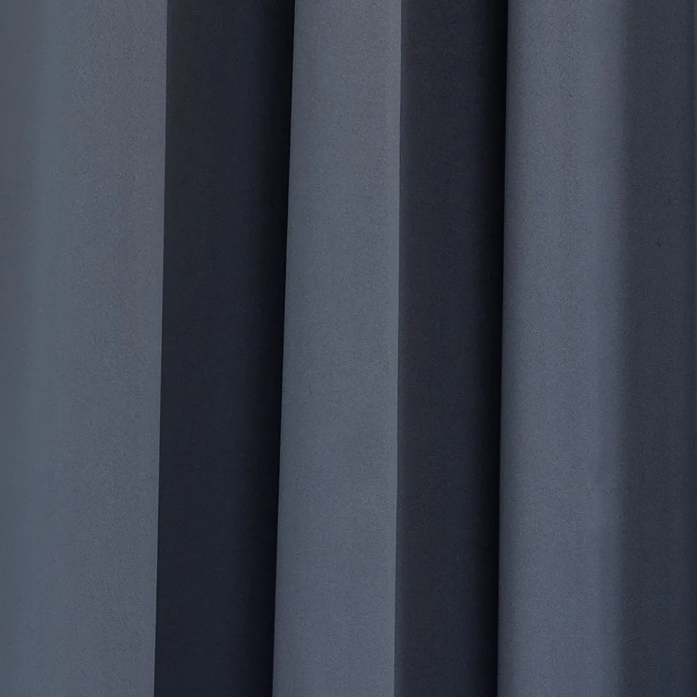 Curtains - Blackout curtain Alina (blue/grey)