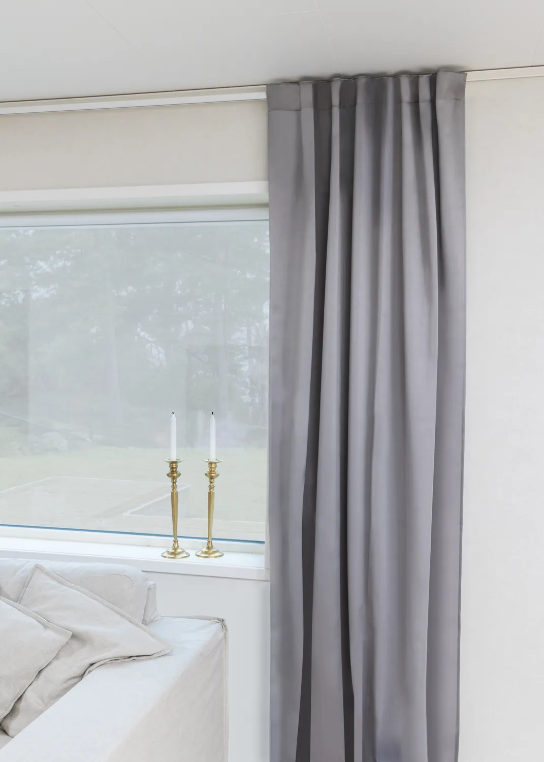 Curtains - Blackout curtain Vida (grey)