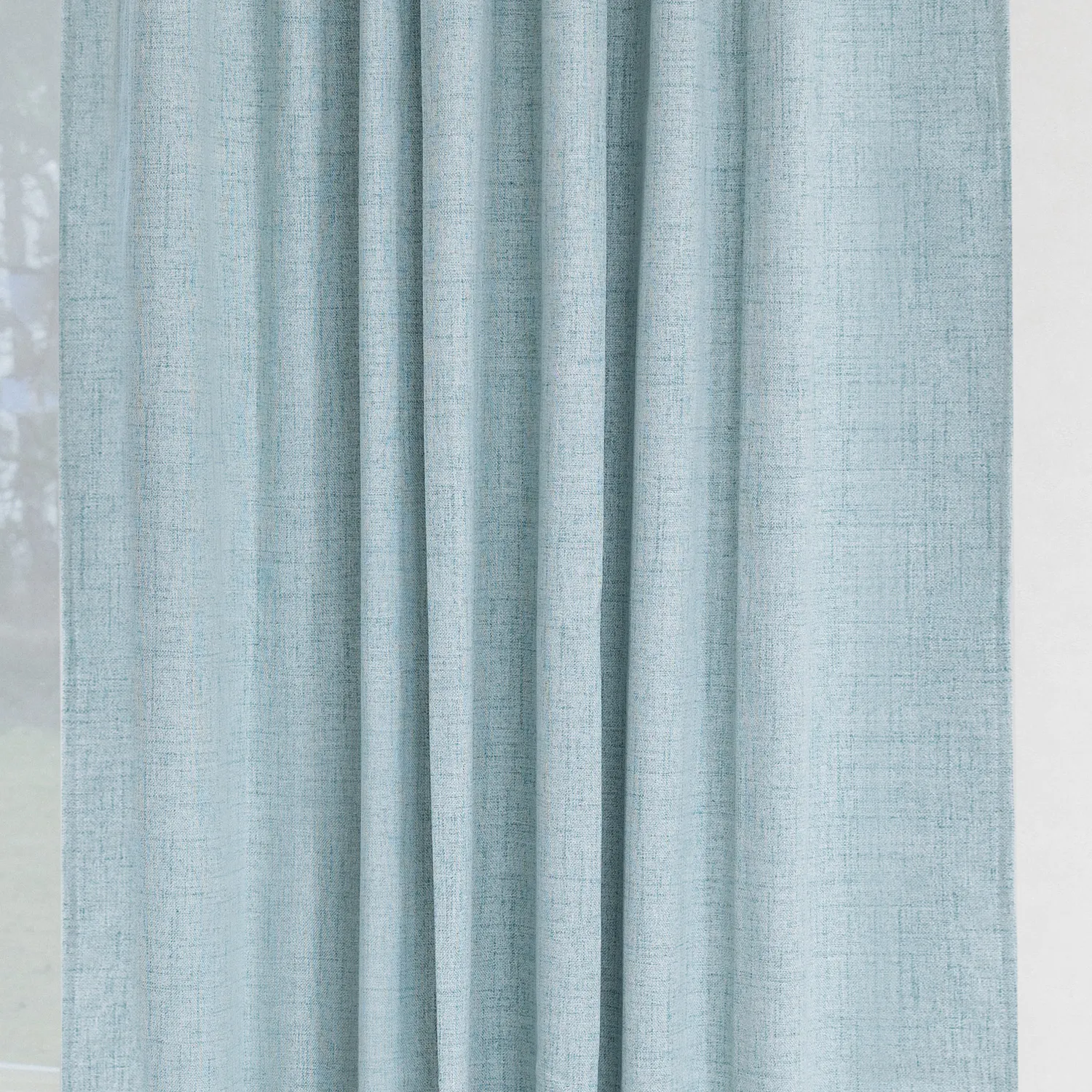 Curtains - Blackout curtain Amaris (turquoise)