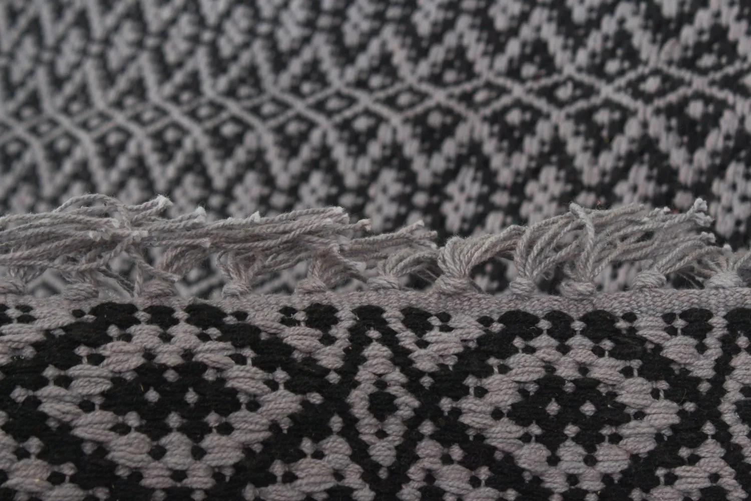 Rag rugs - Lykke (grey/grey-black)