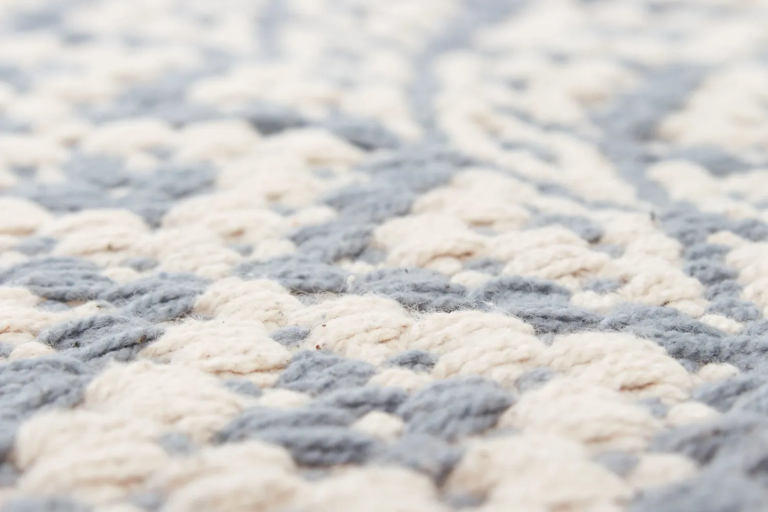 Rag rugs - Lykke (grey/ice blue)
