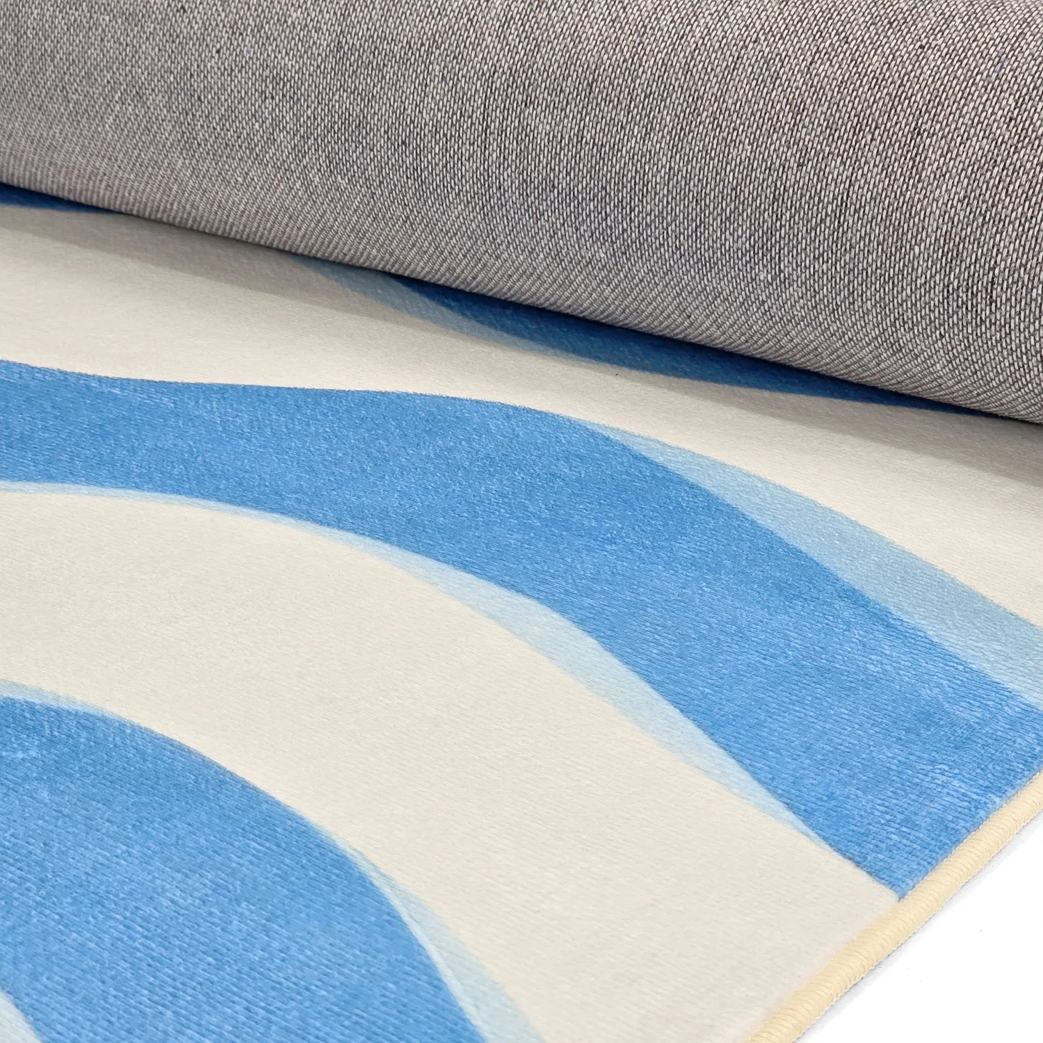 Wilton rug - Marsala (blue/white)