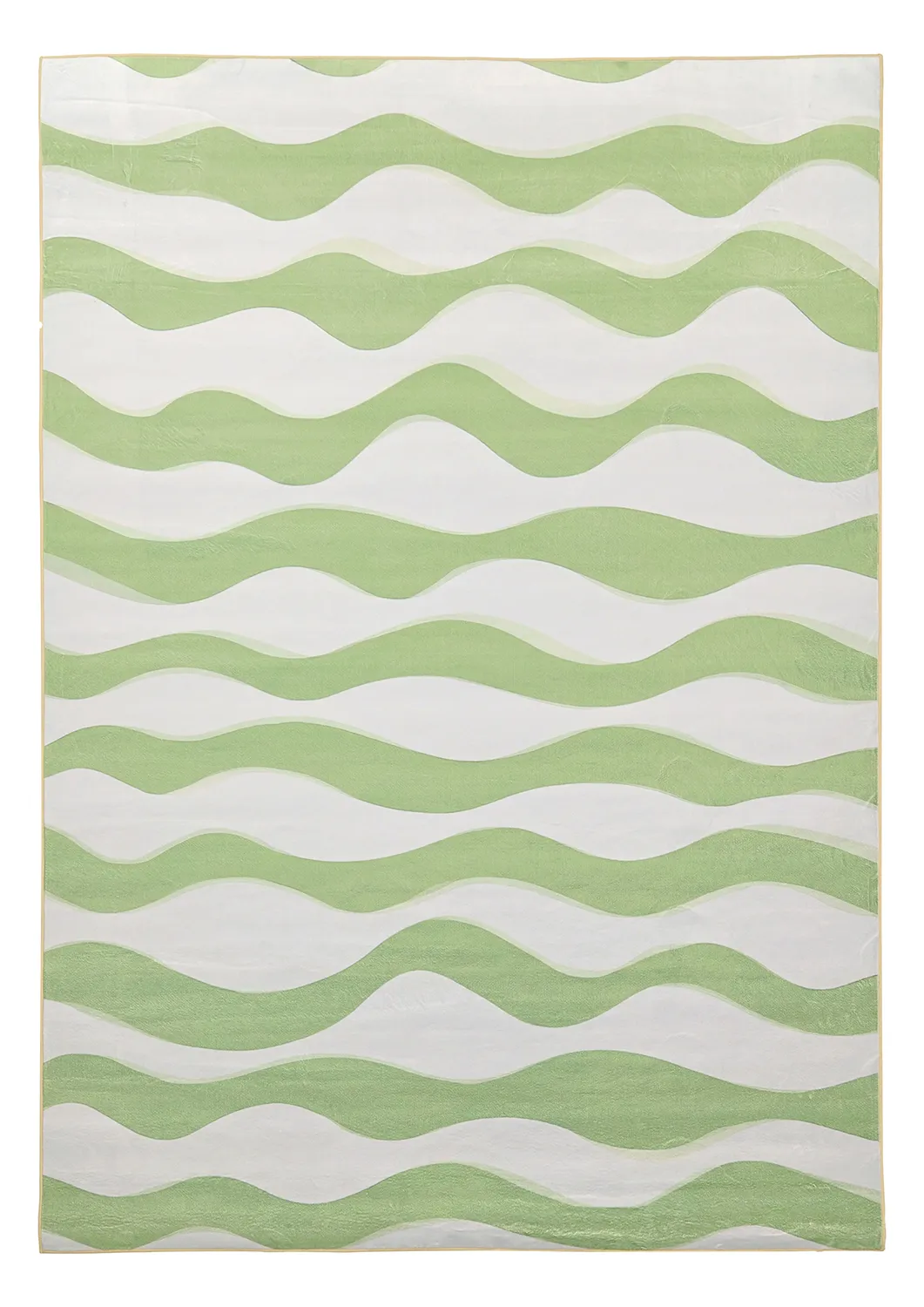 Wilton rug - Marsala (green/white)