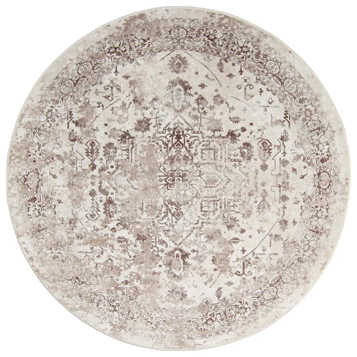 Round rug - Mateur (grey)