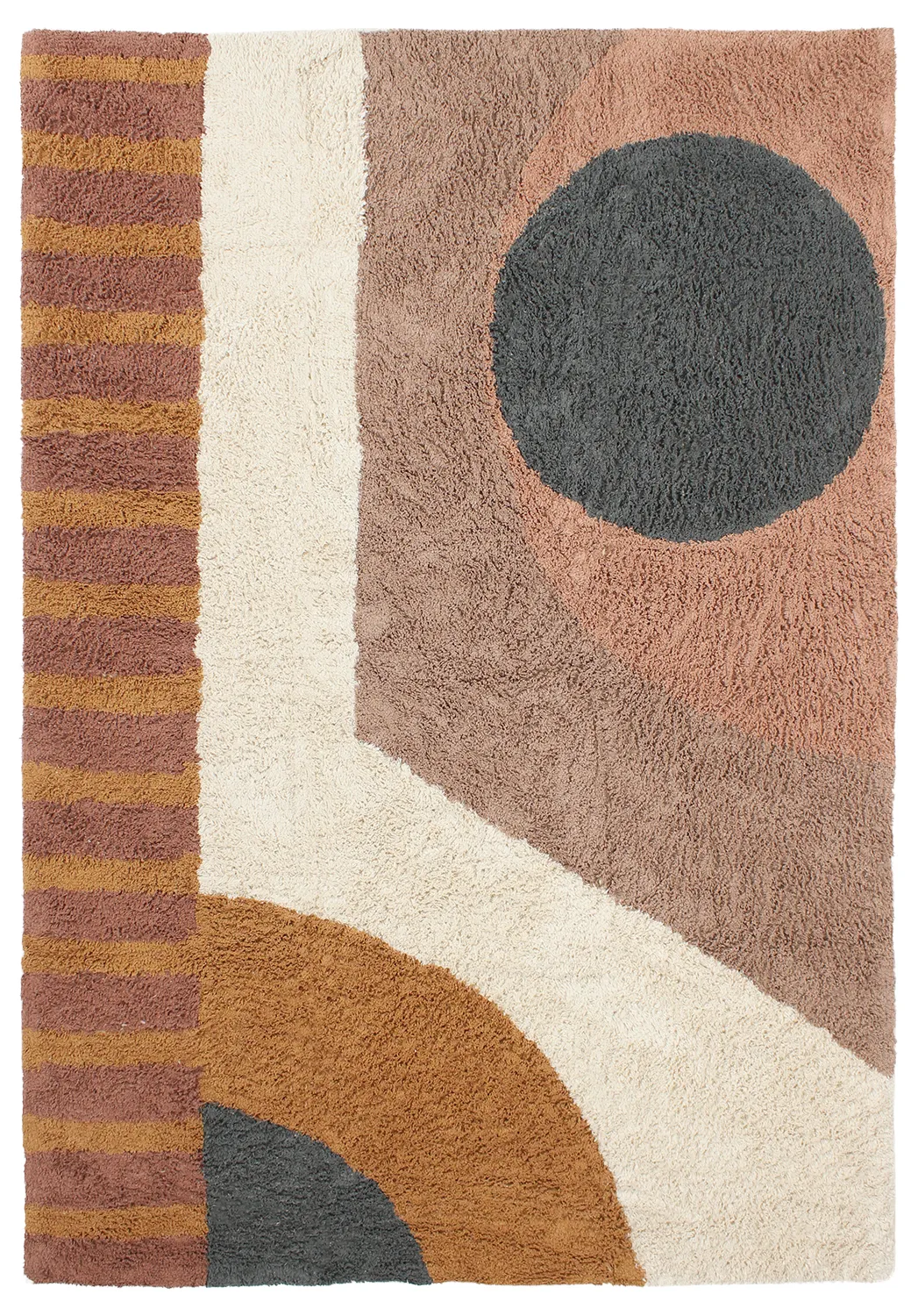 Shaggy rugs - Alpe Natural Cotton Shaggy (multi)