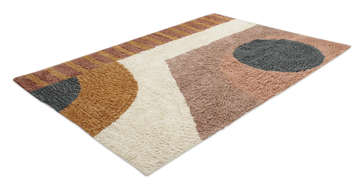 Shaggy rugs - Alpe Natural Cotton Shaggy (multi)