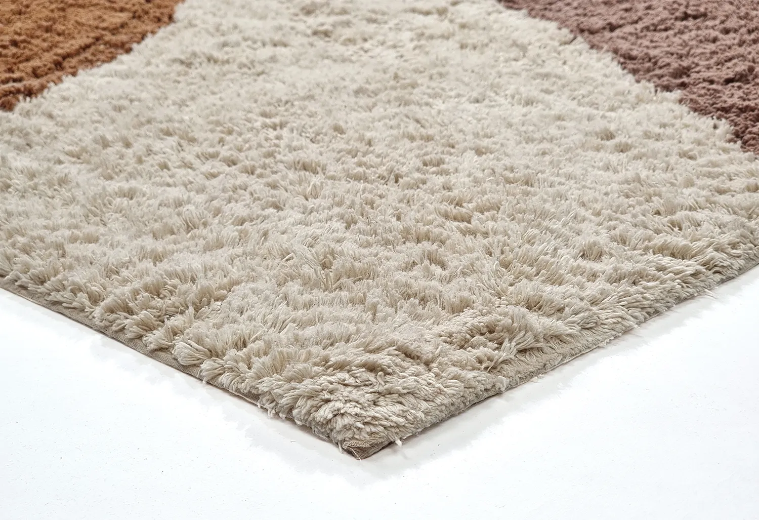 Shaggy rugs - Alpe Natural Cotton Shaggy (multi)