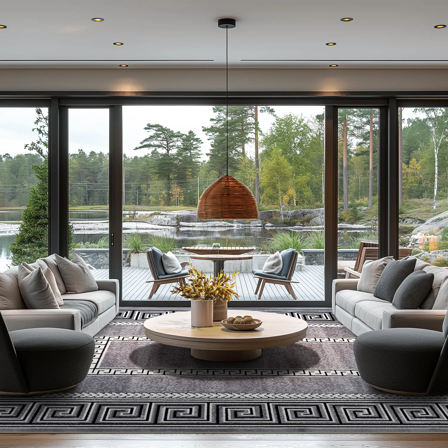 Wilton rug - Ankara Versace (grey)