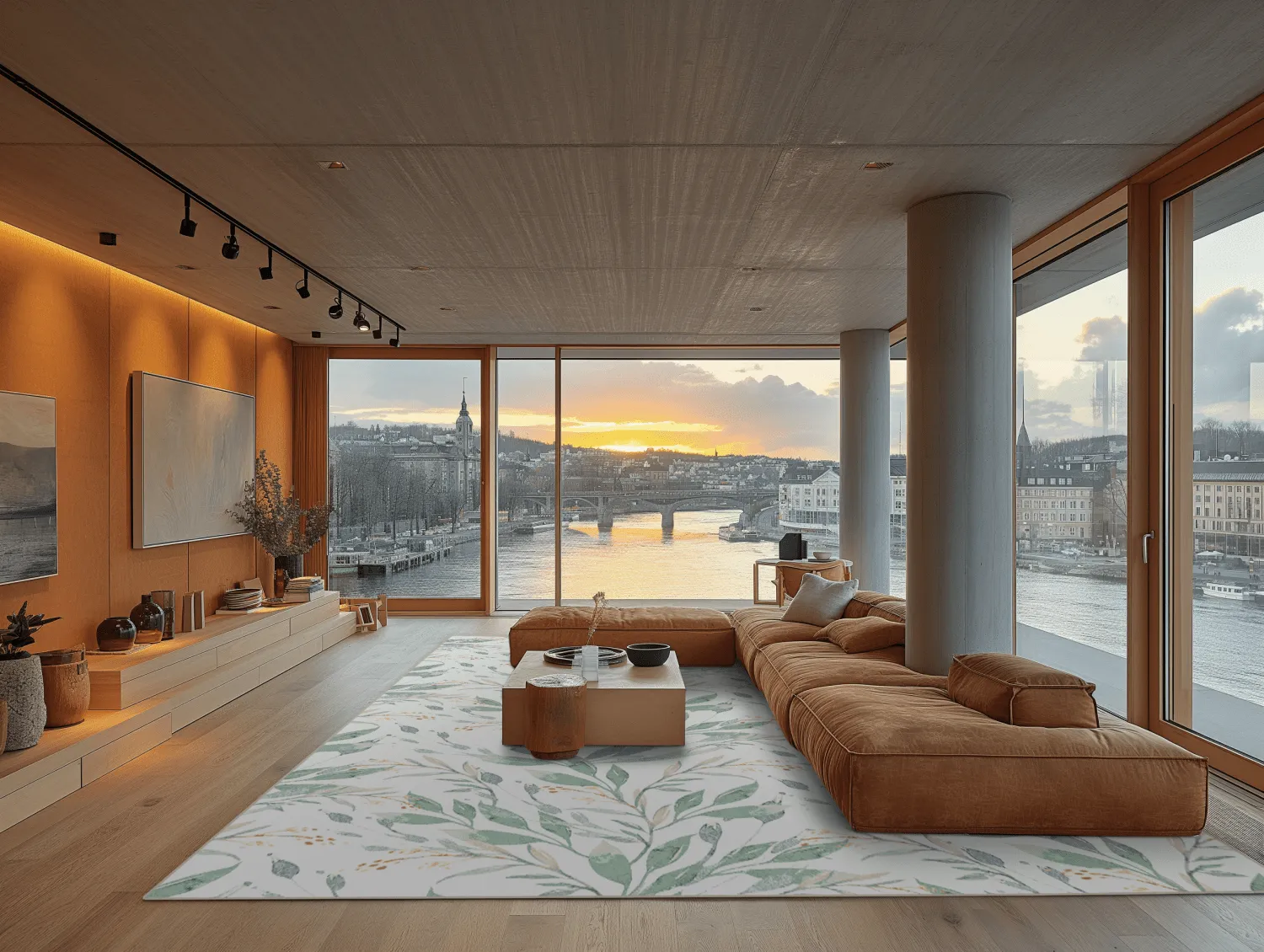 Wilton rug - Anthea (green)