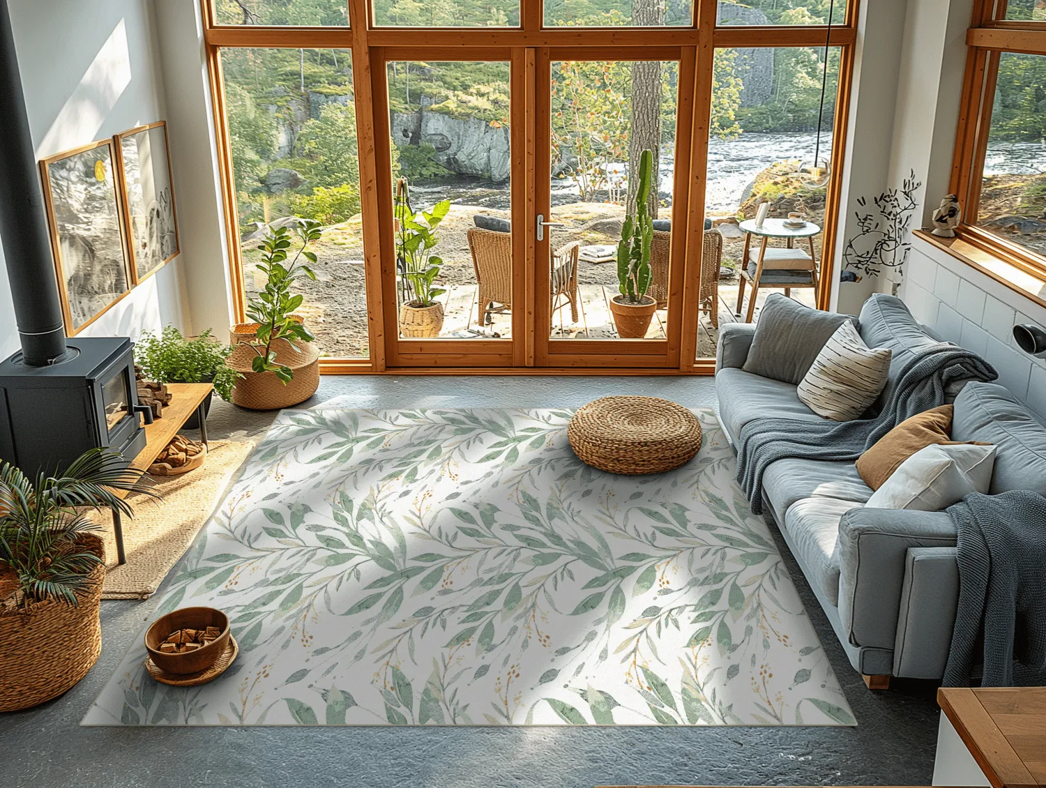 Wilton rug - Anthea (green)