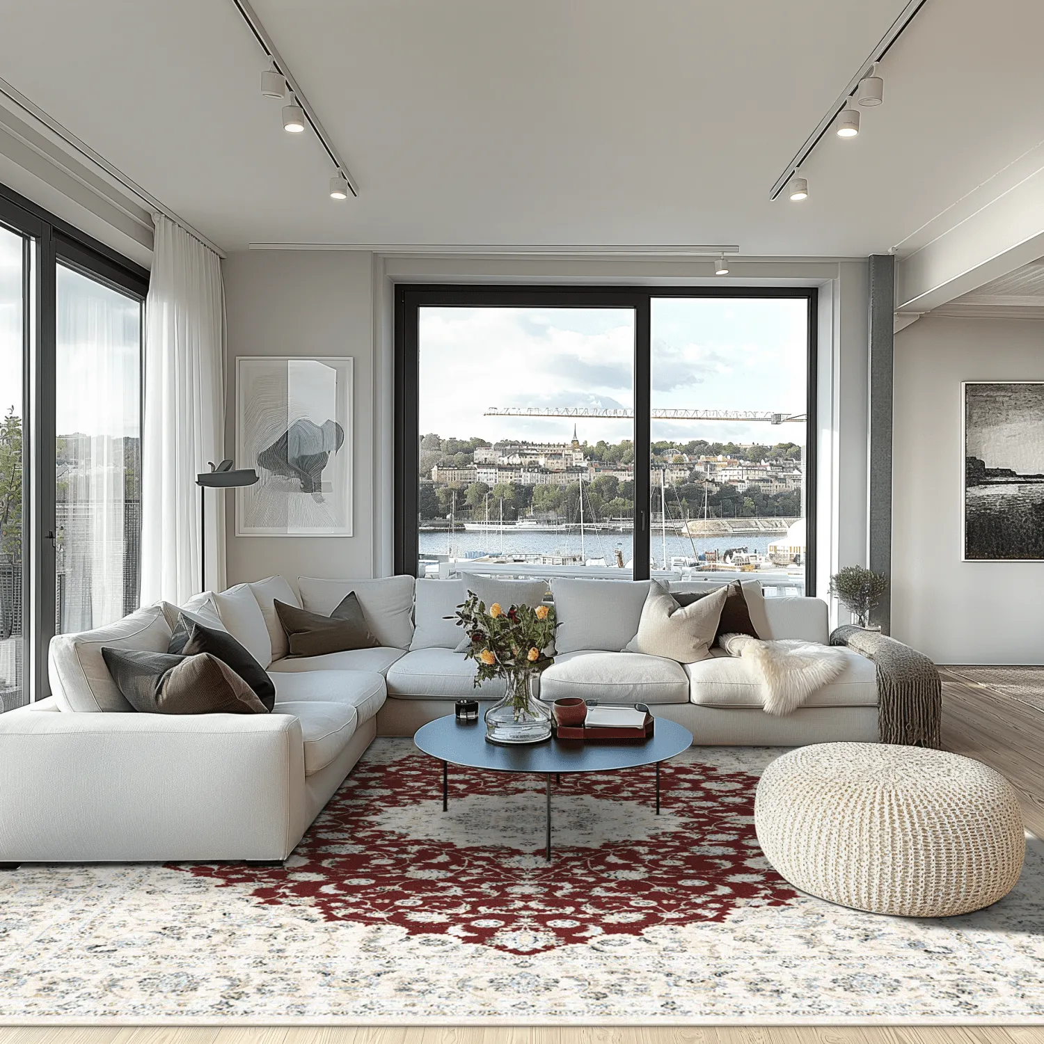 Wilton rug - Arabella (burgundy)