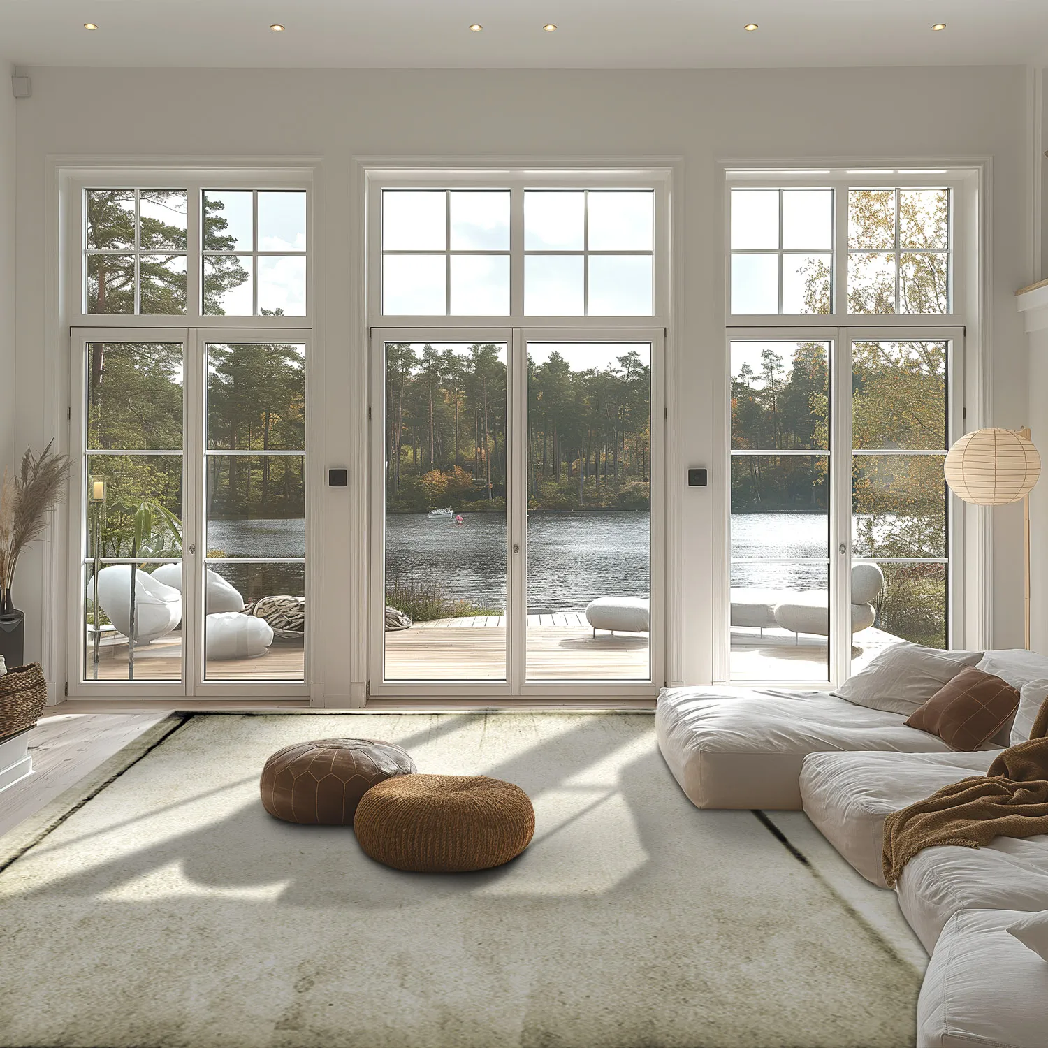 Wilton rug - Arriate (beige/grey)