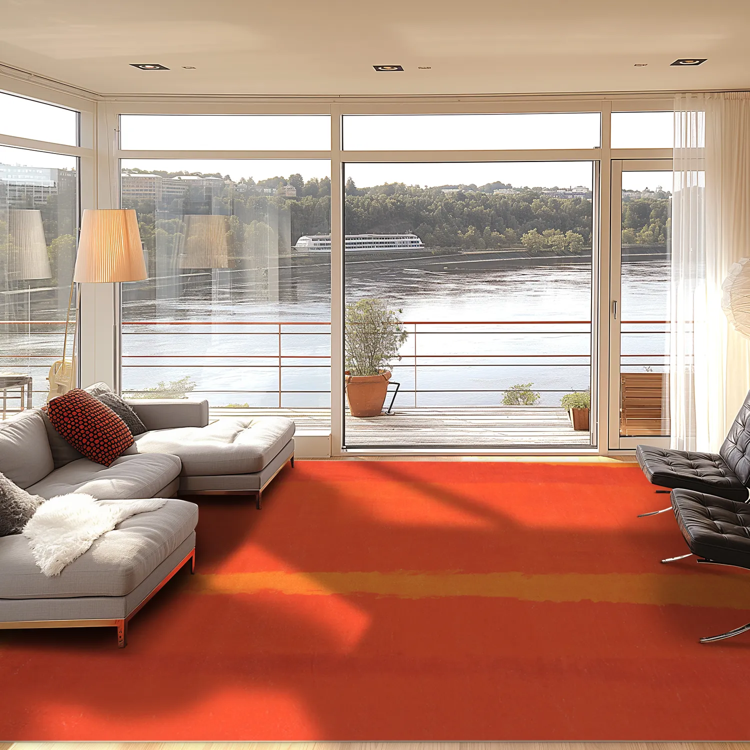 Wilton rug - Asti (orange)
