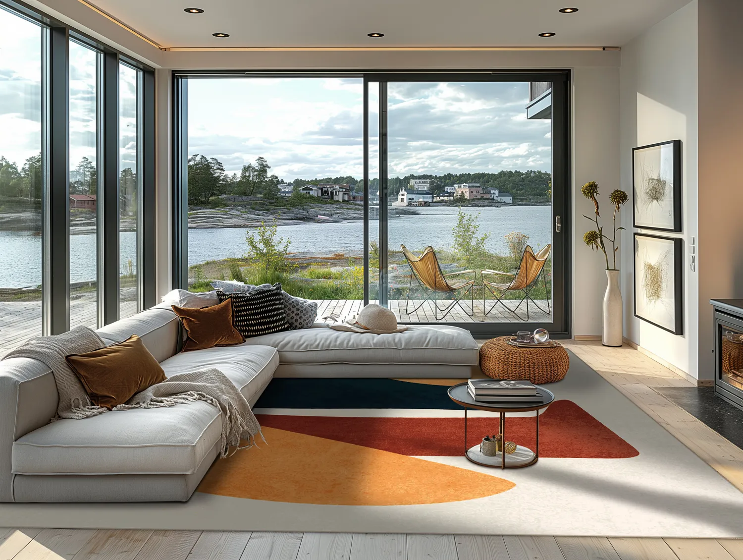 Wilton rug - Beira (multi)