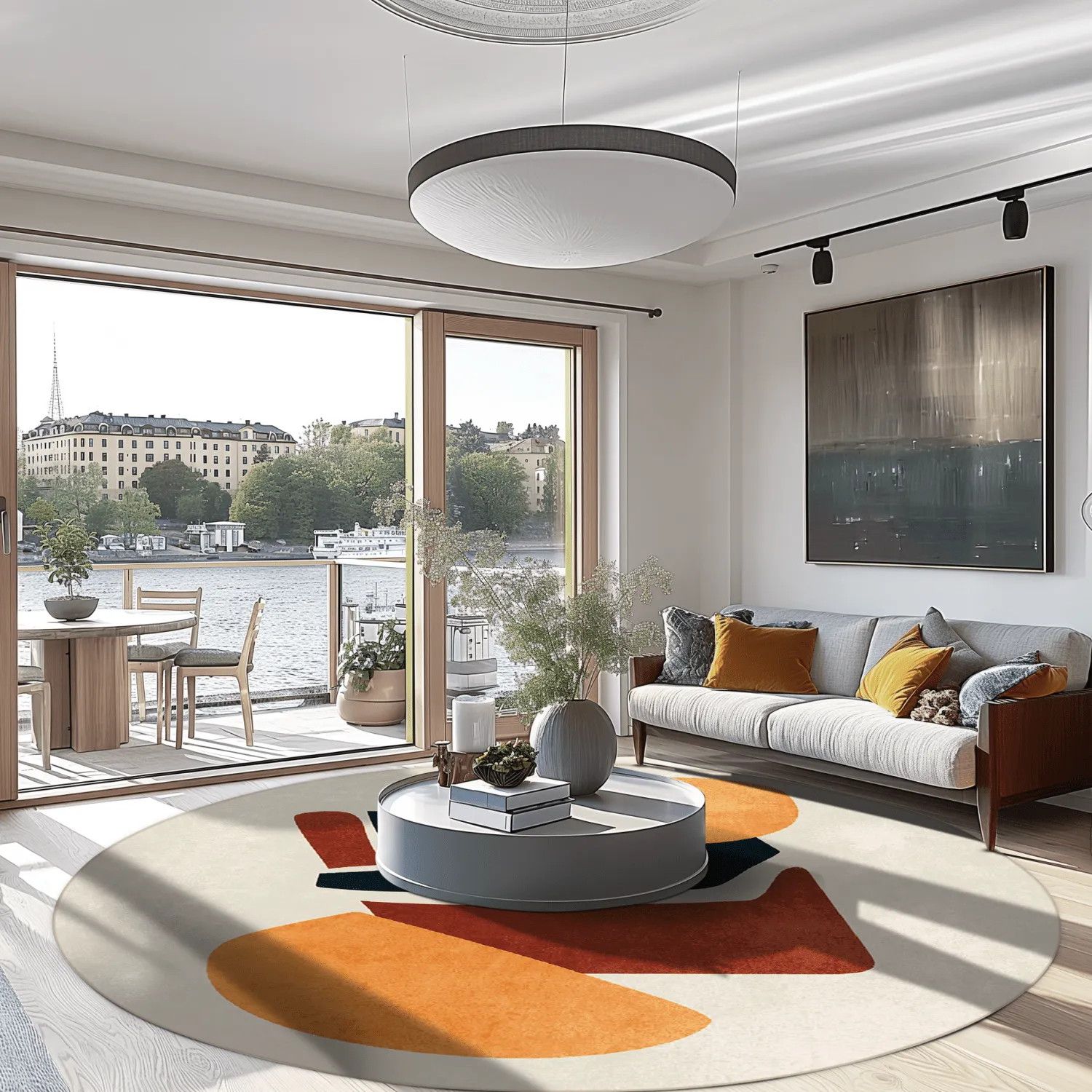 Round rug - Beira (multi)