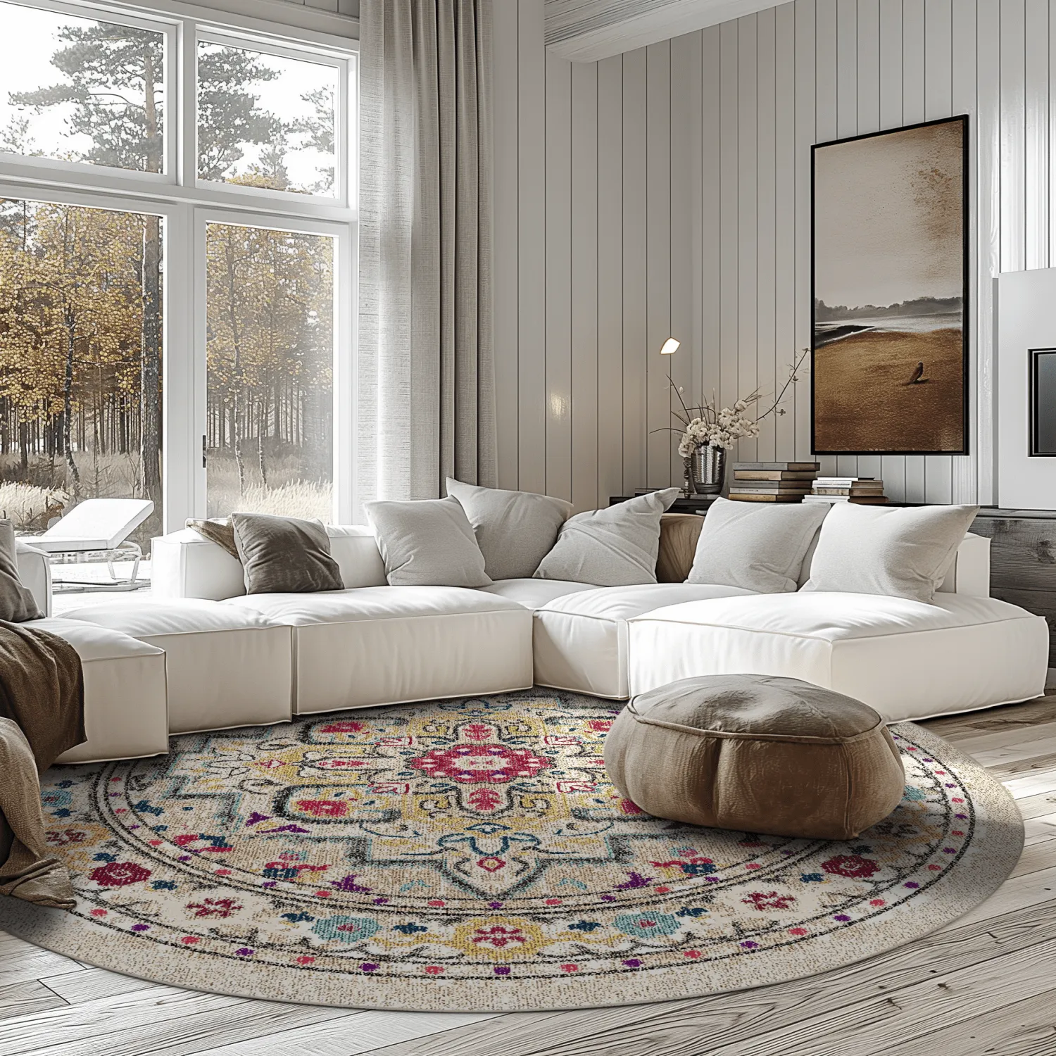 Round rug - Castro (multi)