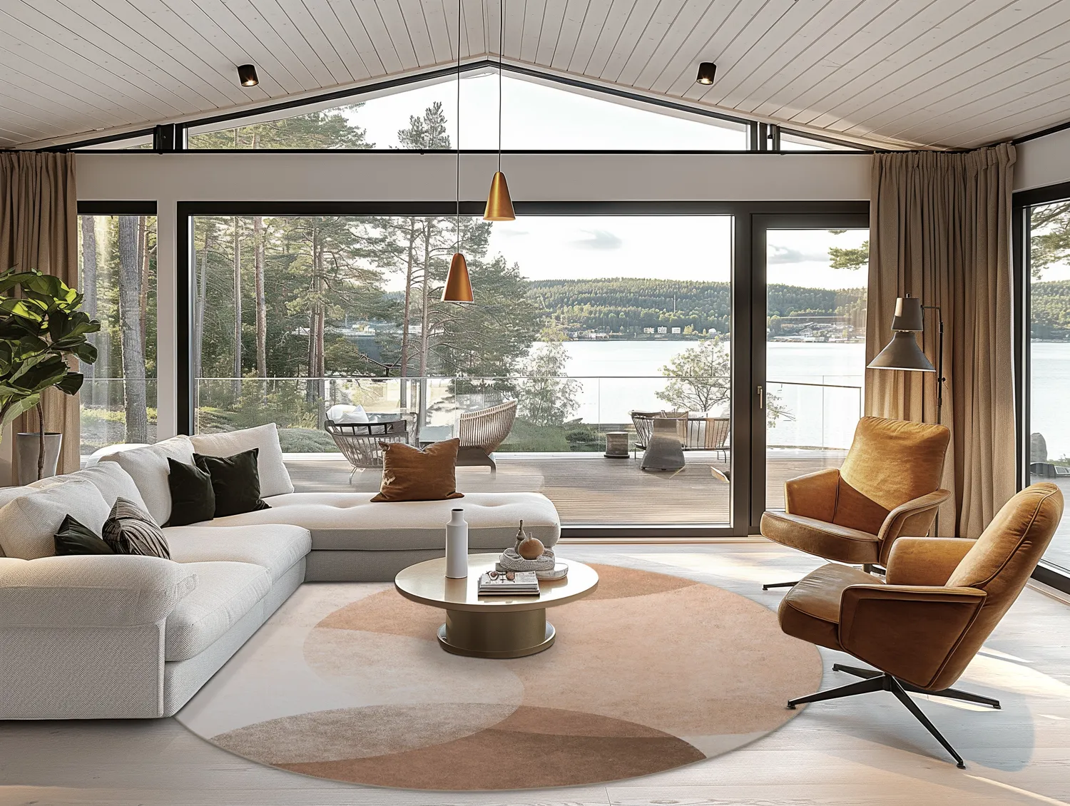 Round rug - Craon (multi)