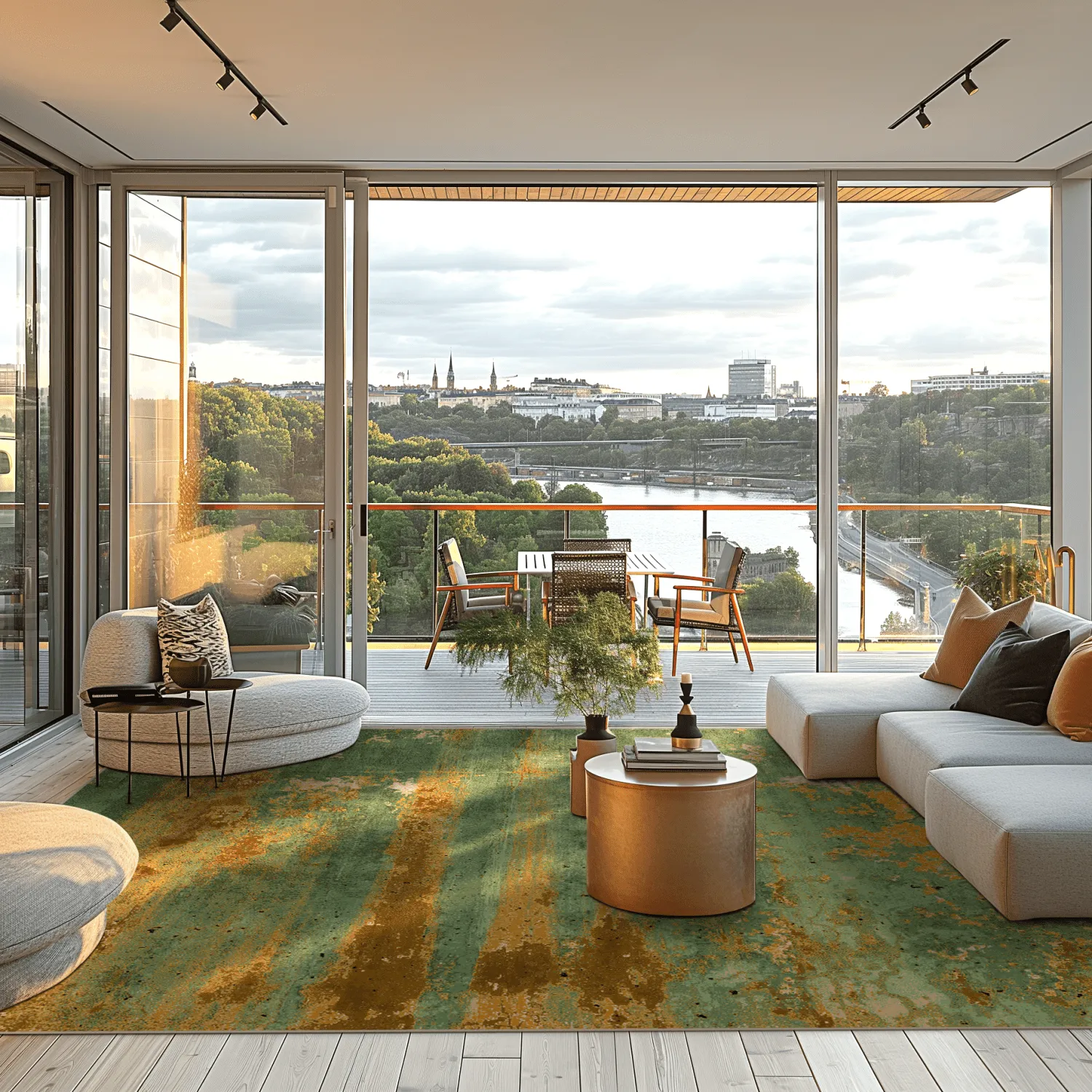 Wilton rug - Domont (green)
