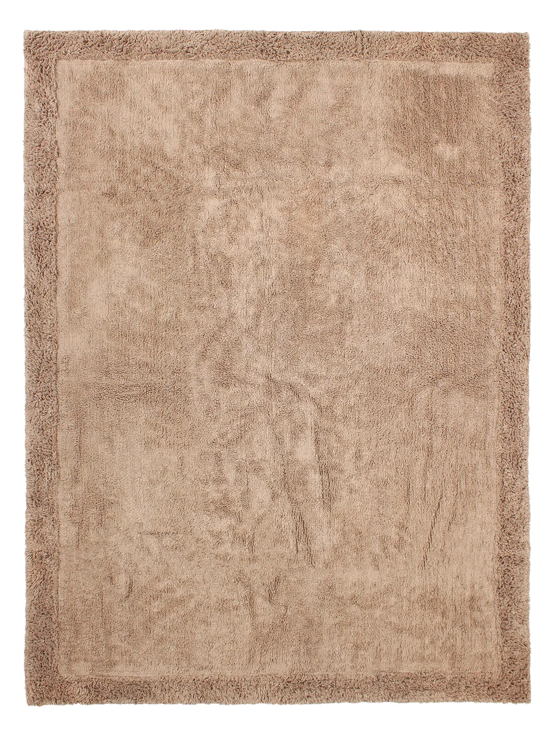 Shaggy rugs - Ebba Natural Cotton Shaggy (brown)