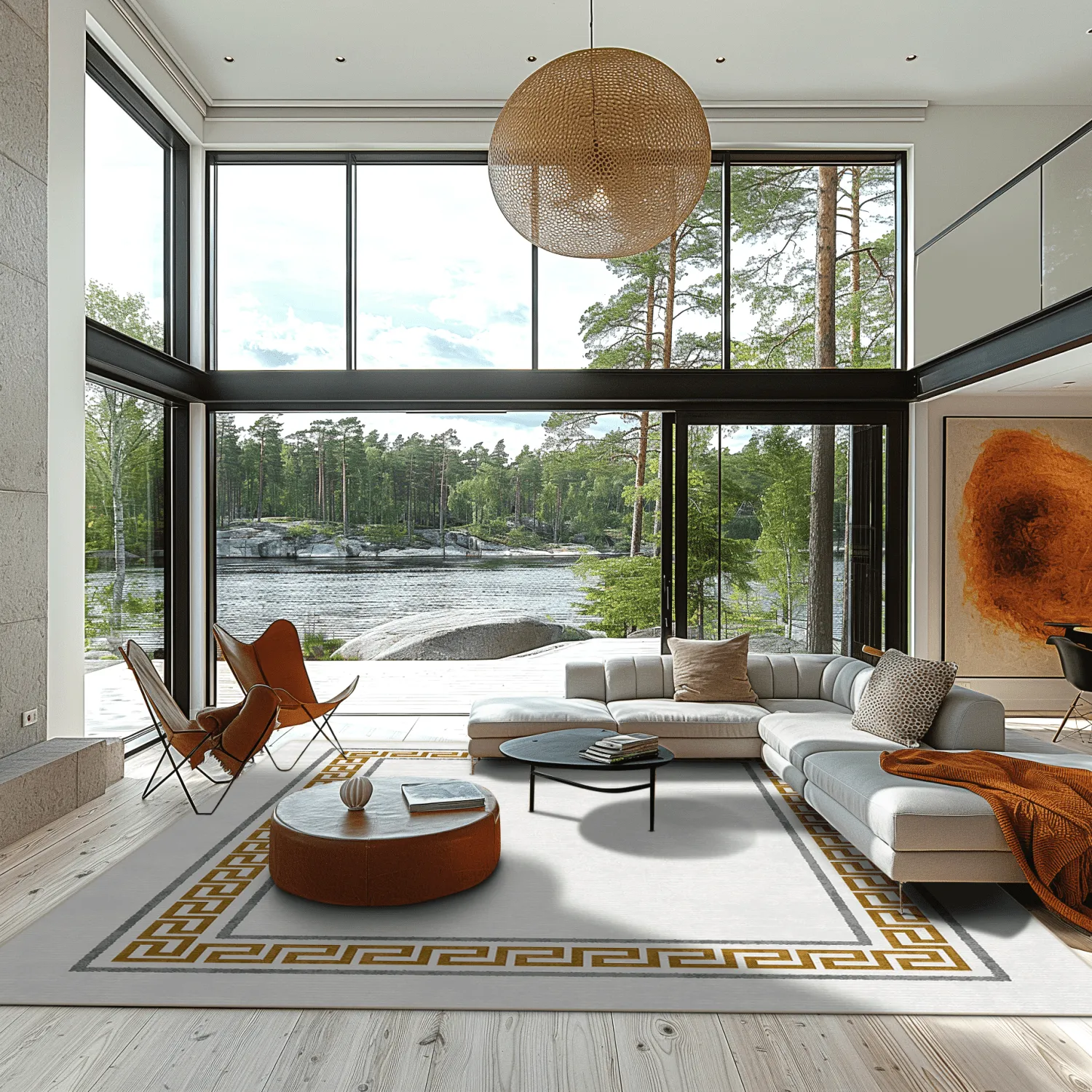 Wilton rug - Egiali (grey)