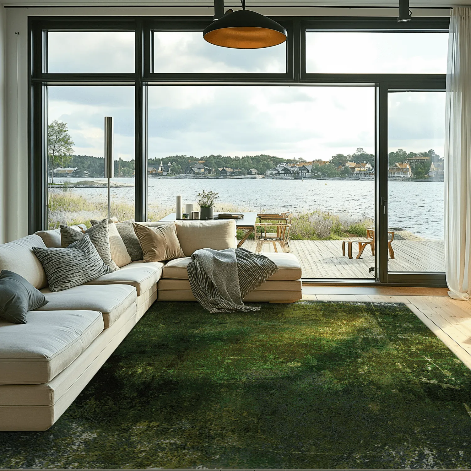 Wilton rug - Estrada (green)