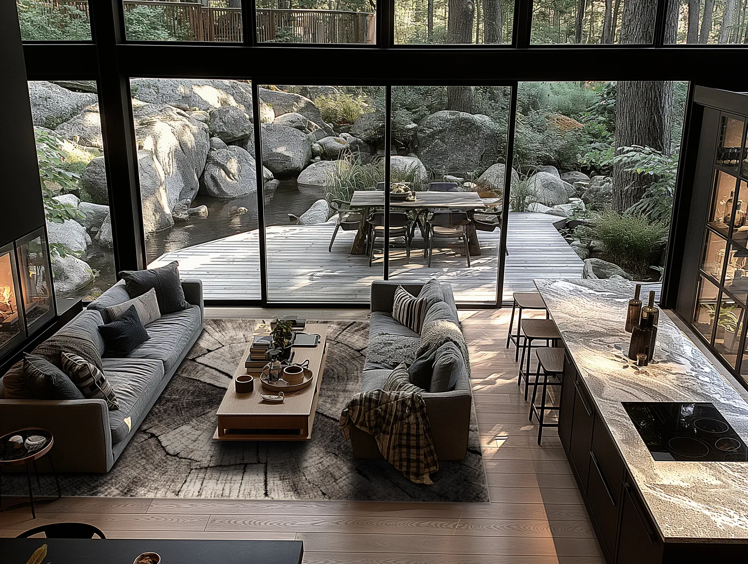 Wilton rug - Event (grey)