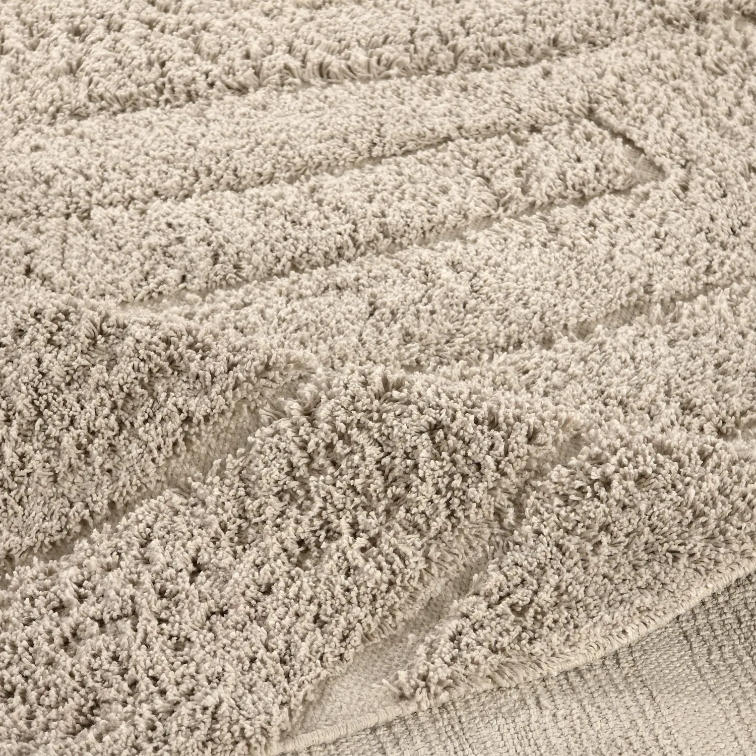 Shaggy rugs - Farley Natural Cotton Shaggy (beige)