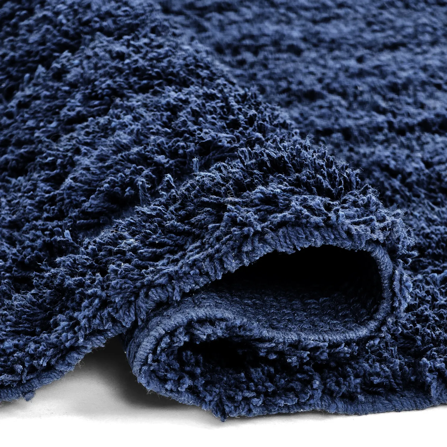 Shaggy rugs - Farley Natural Cotton Shaggy (blue)