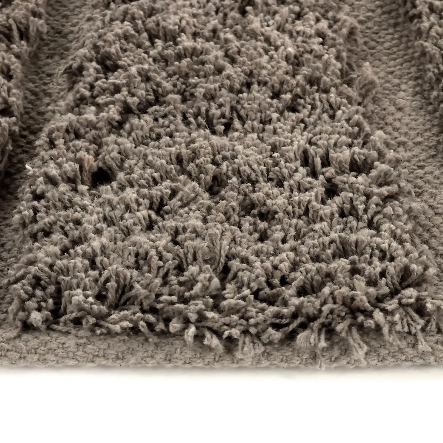 Round rug - Farley Natural Cotton Shaggy (taupe)