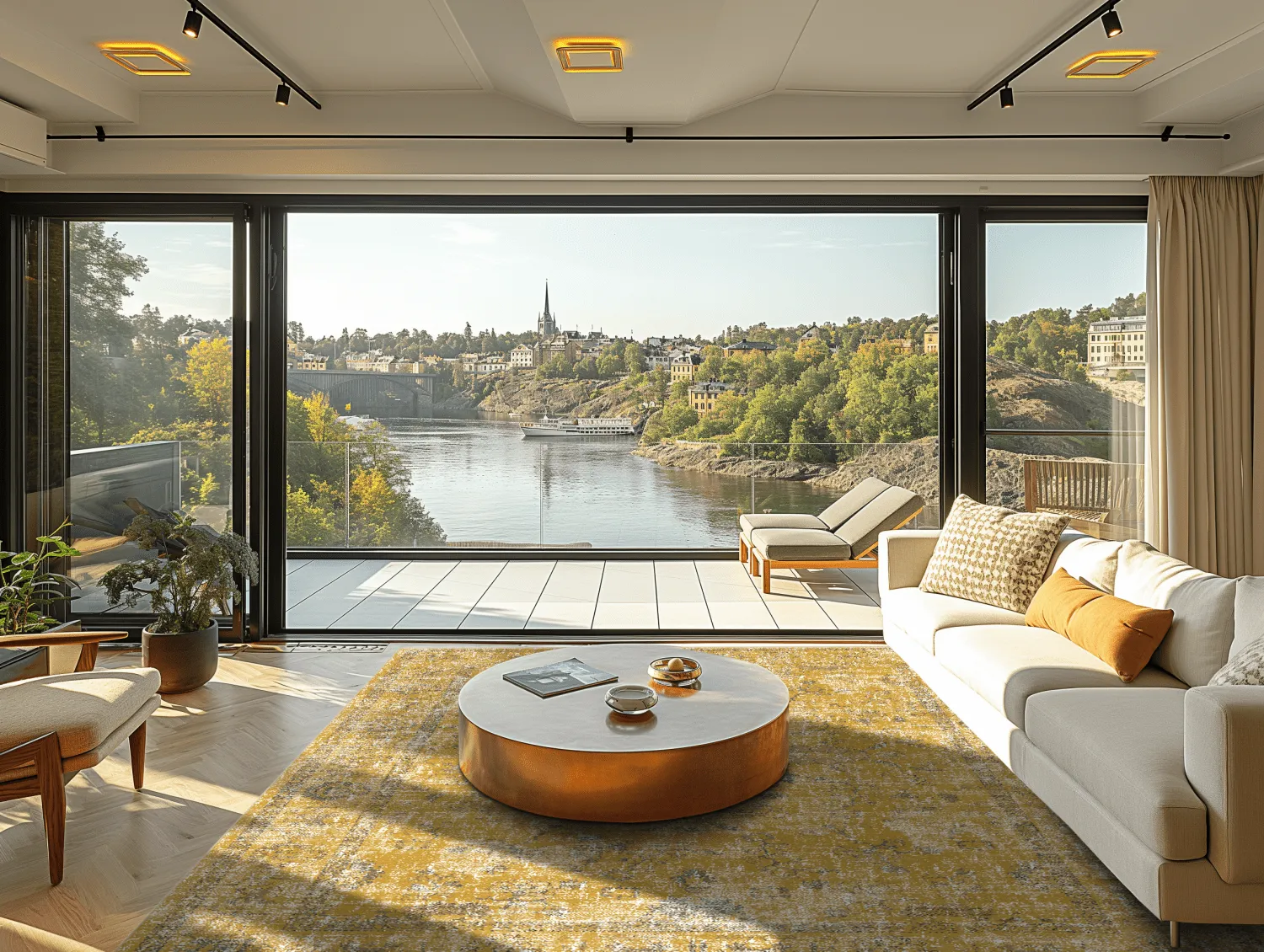 Wilton rug - Gombalia (yellow)