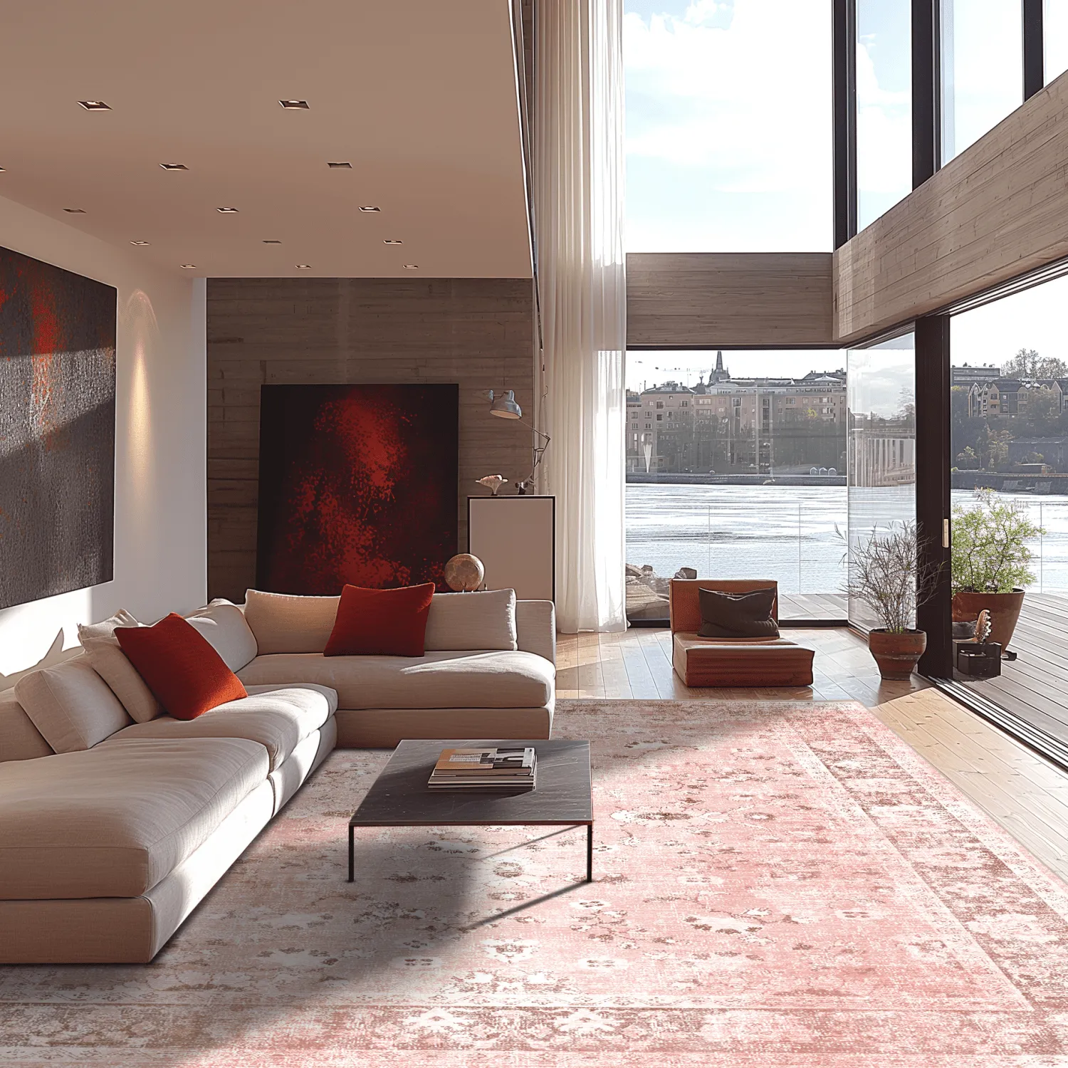 Wilton rug - Gombalia (pink)