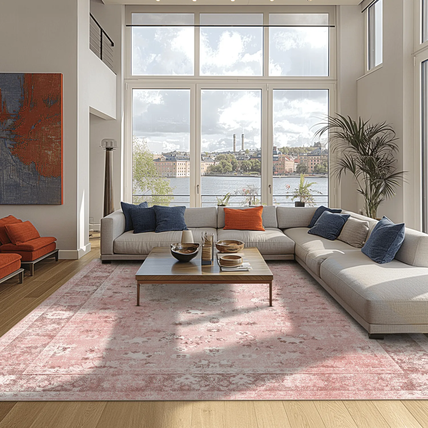 Wilton rug - Gombalia (pink)