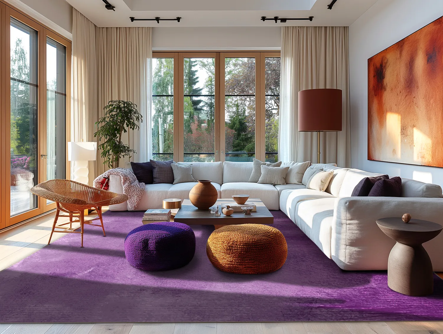 Wilton rug - Guillos (purple)