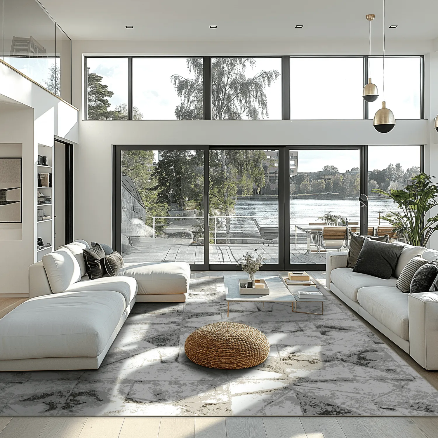 Wilton rug - Hakari (grey)