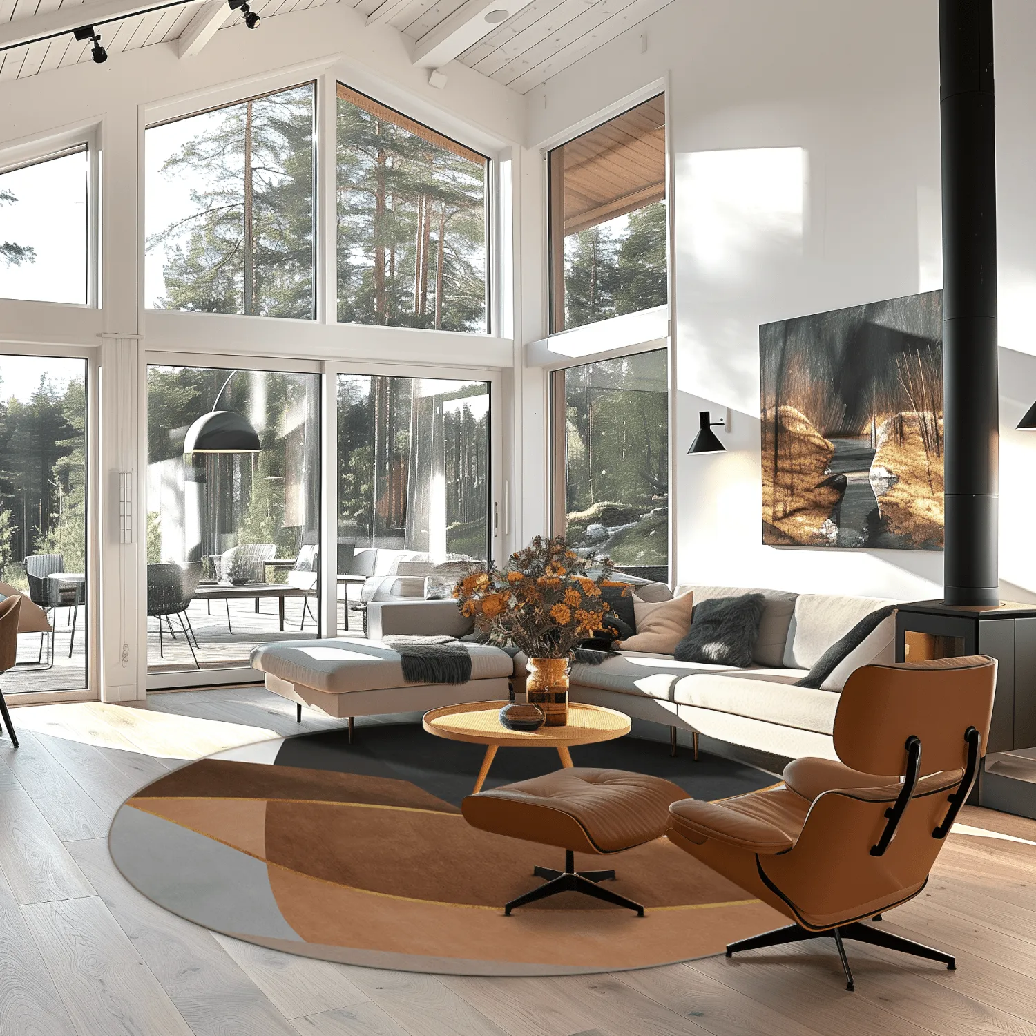 Round rug - Hazel (multi)