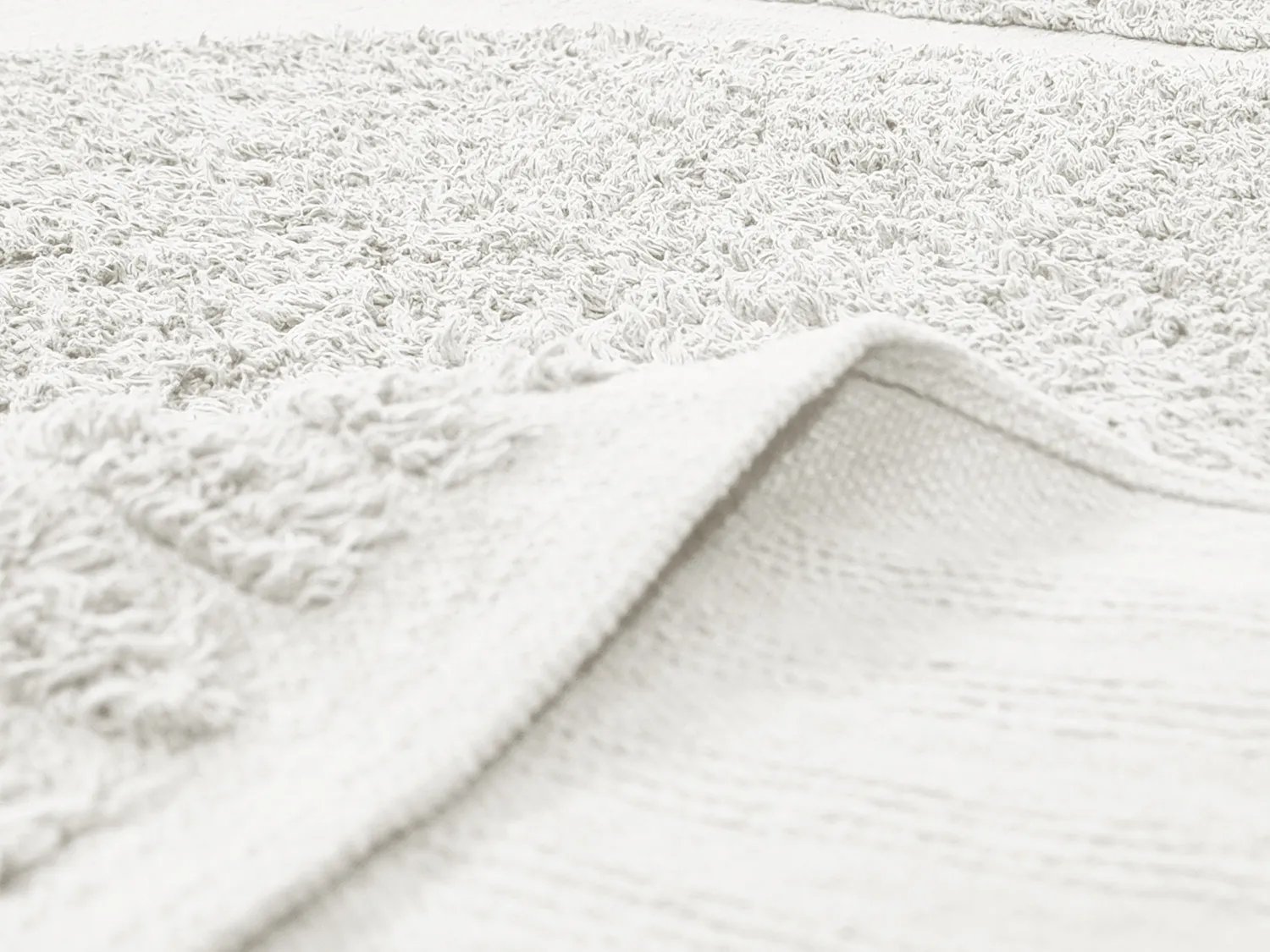 Round rug - Jovie Natural Cotton Shaggy (offwhite)