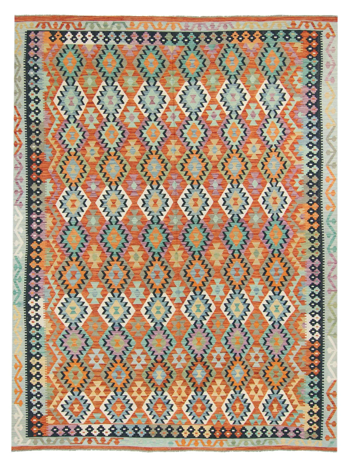 Oriental kilim rug 345 x 262 cm
