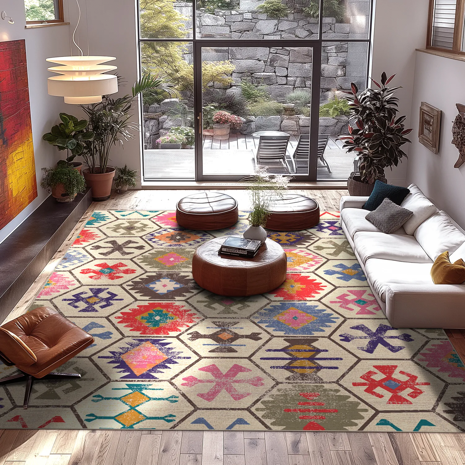 Wilton rug - Kulu (multi)