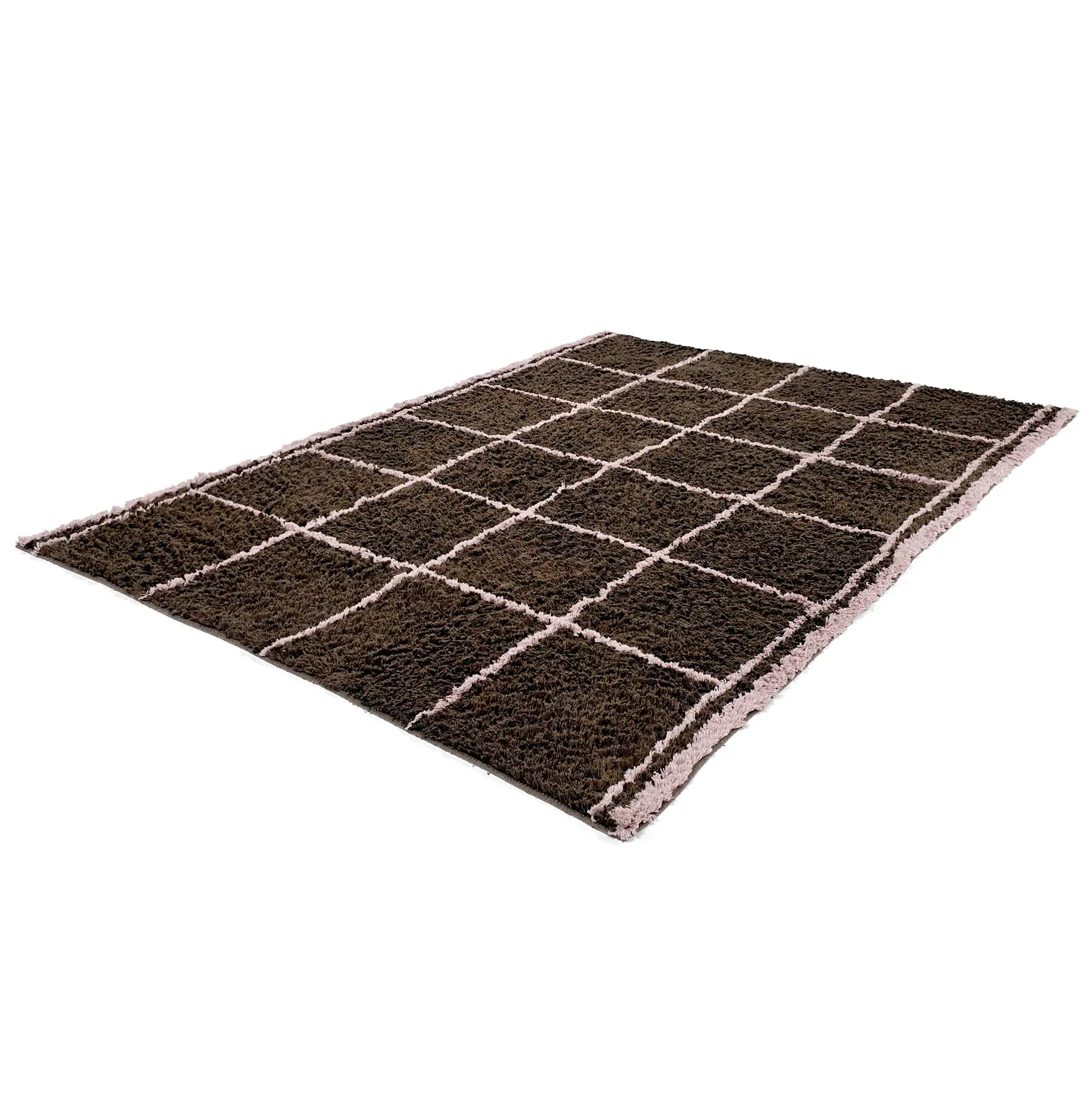 Shaggy rugs - Lana Natural Cotton Shaggy (brown)