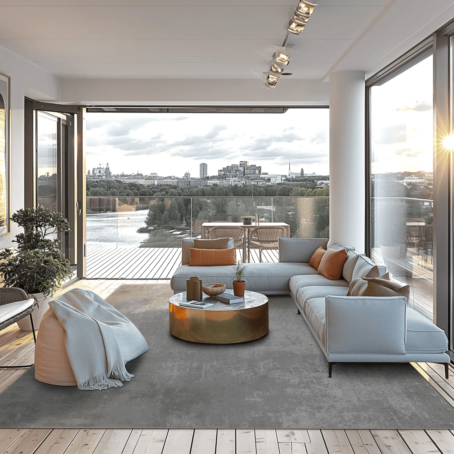 Wilton rug - Lynton (grey)