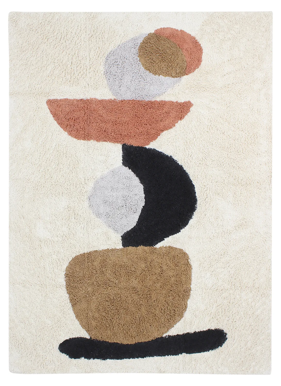 Shaggy rugs - Mantona Natural Cotton Shaggy (multi)