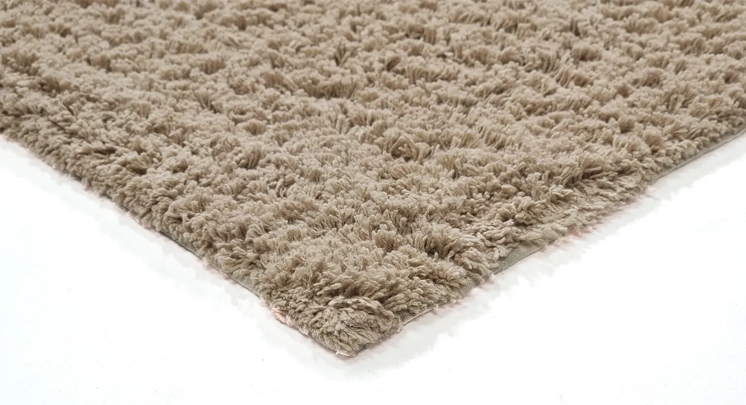 Shaggy rugs - Mareto Natural Cotton Shaggy (brown)