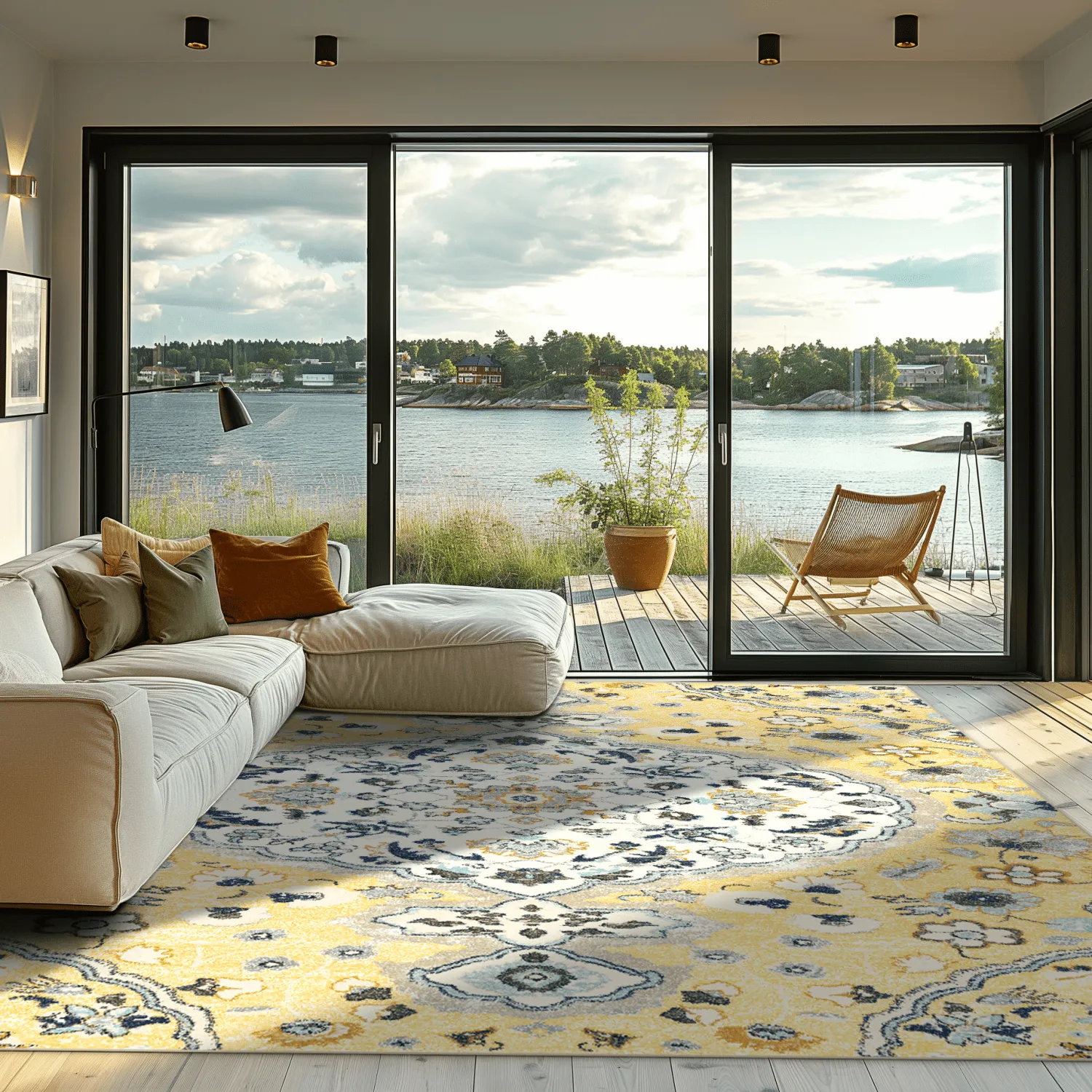 Wilton rug - Mojácar (yellow)