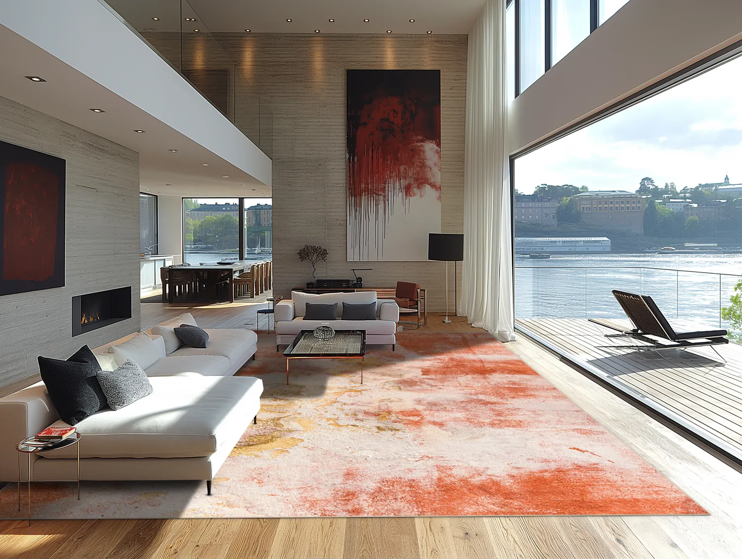 Wilton rug - Periana (pink/multi)