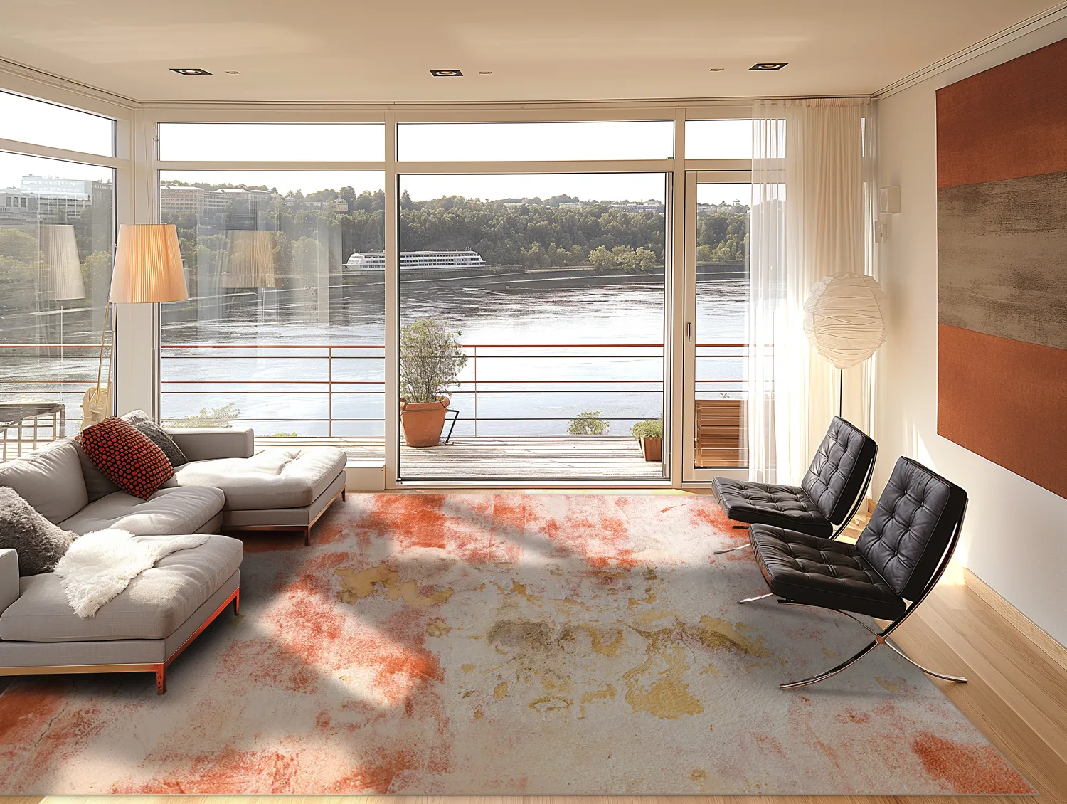 Wilton rug - Periana (pink/multi)
