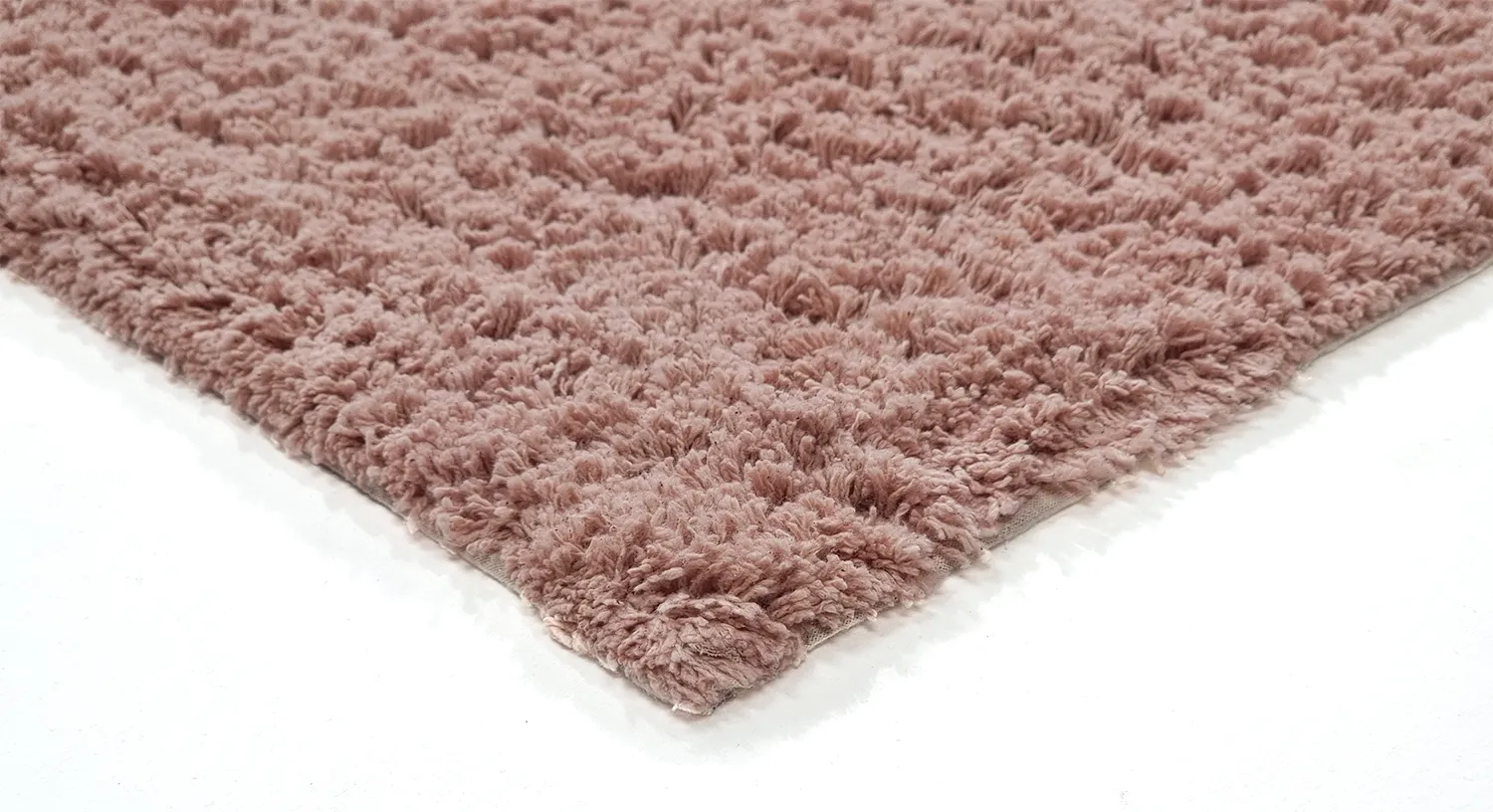 Shaggy rugs - Pione Natural Cotton Shaggy (pink)