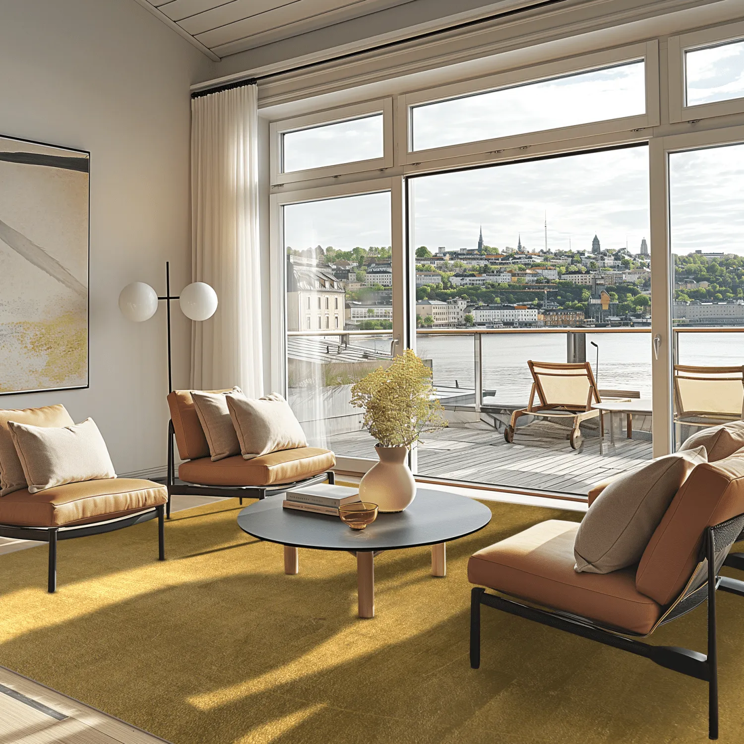 Wilton rug - Saranda (gold)