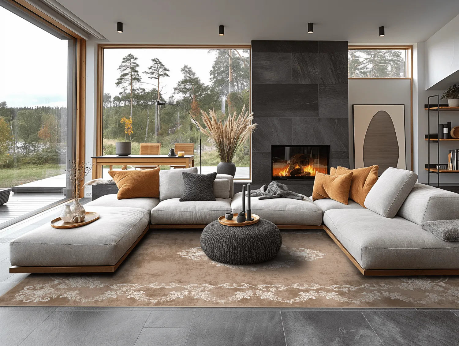 Wilton rug - Taknis (beige)