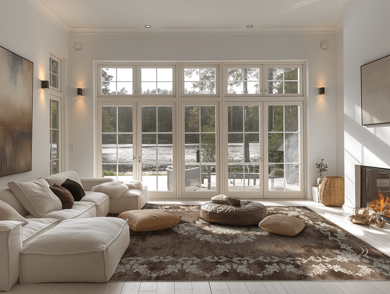 Wilton rug - Taknis (brown)