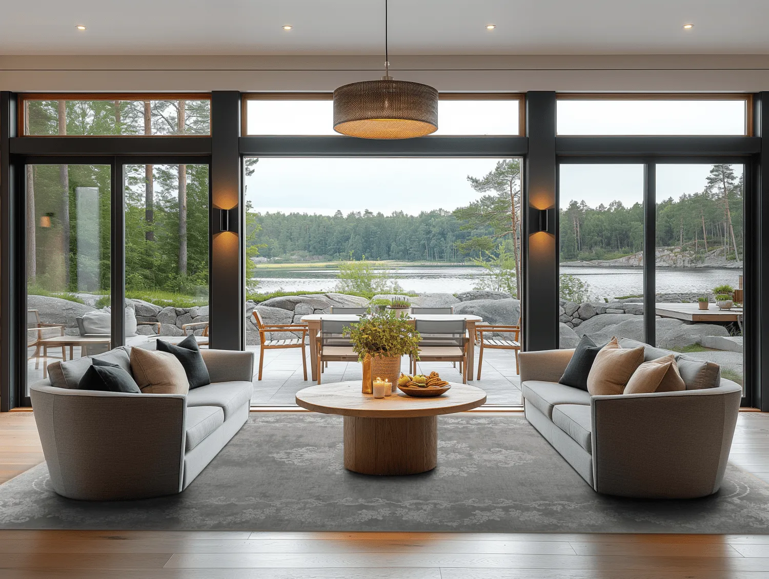 Wilton rug - Taknis (grey)